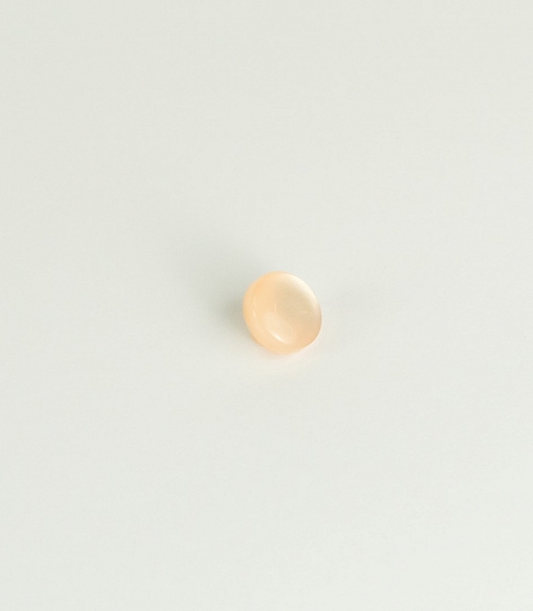 Dome Shank Button Size 16L x10 Peach